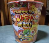 ファイアマリオのピリ辛トマトヌードル