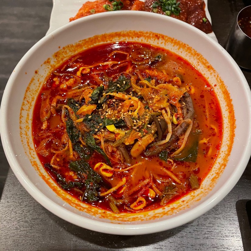 ユッケジャンクッパ 辛め