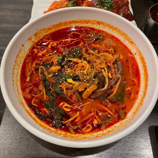 ユッケジャンクッパ 辛め