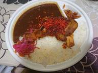 ファイヤー炭火チキンカレー【メガ盛り】