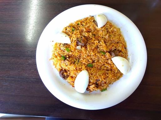 マトンビリヤニ 辛口