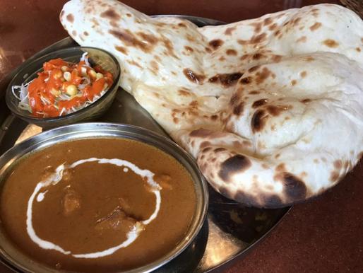 チキンマサラカレー  with ナン 辛さ20