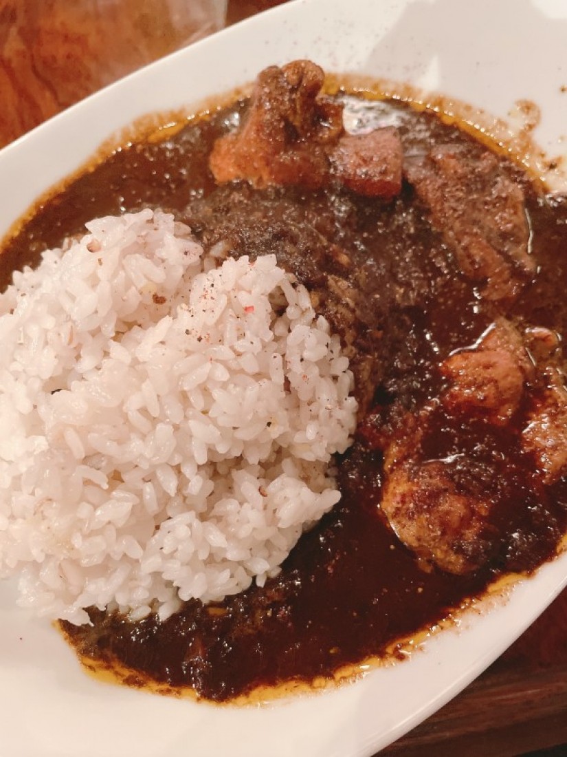 スパイシーチキンカレー大盛