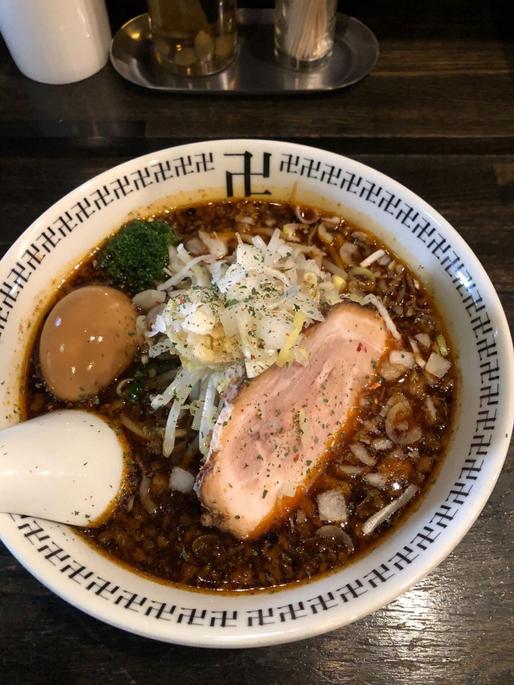 スパイスラーメン味玉辛さ増し