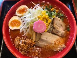赤鬼とうがらし味噌ラーメン 3鬼