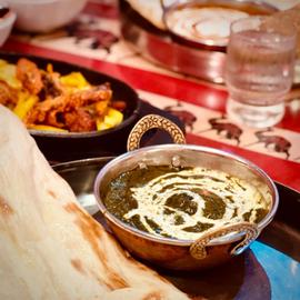チキンほうれん草カレー 3倍