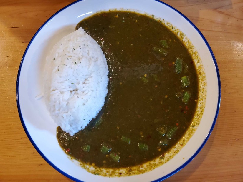 ほうれん草カレー 10