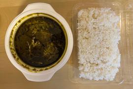 ほうれん草チキンカレー 激辛