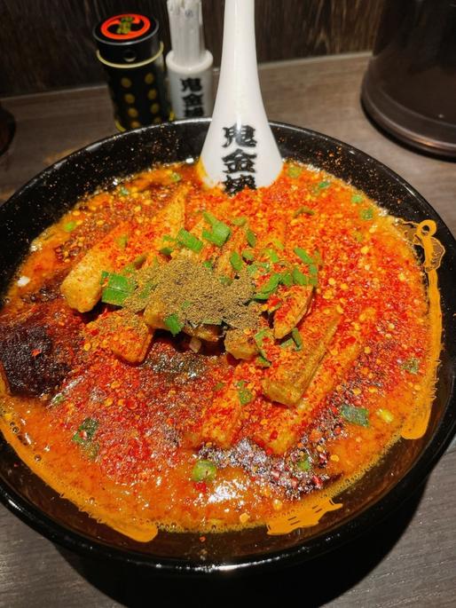 ヤングコーンカラシビ味噌らー麺 辛さ鬼増し痺れ増し