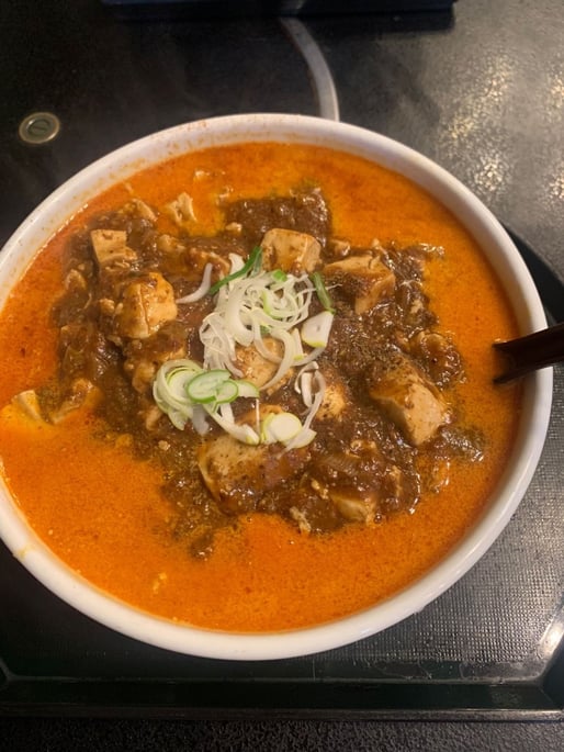 麻婆豆腐坦々麺 超激辛
