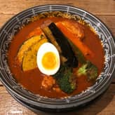 野菜チキンスープカレー 100辛