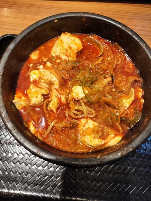 ホルモンラーメン スン豆腐 レベルMAX10辛