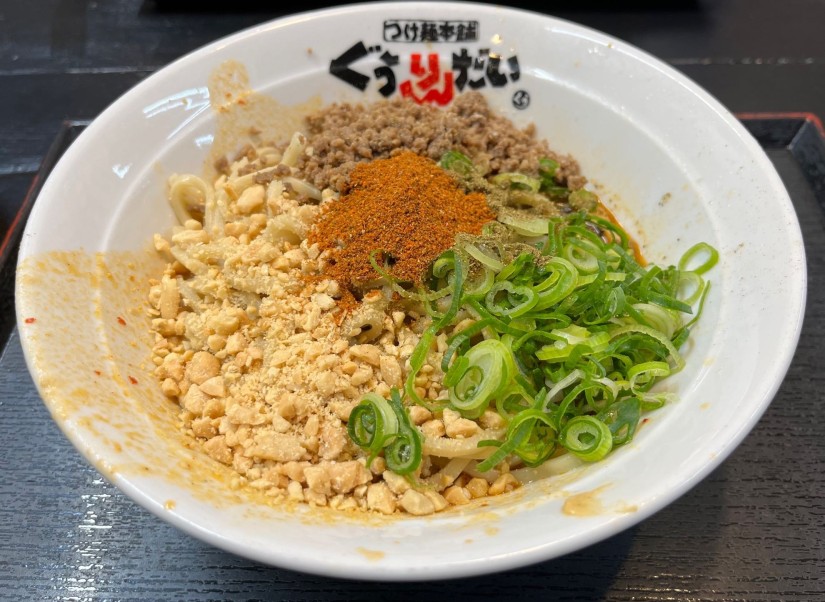 汁なし担担麺 辛増し