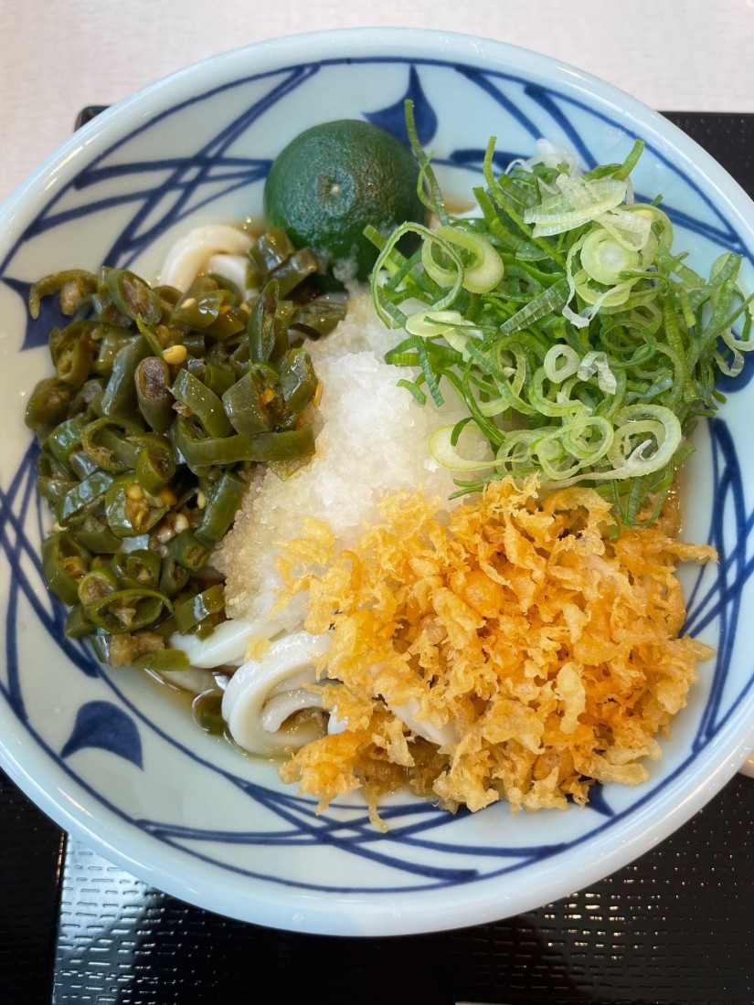 青唐おろしぶっかけうどん