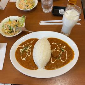 ダブルカレーランチ 超激辛