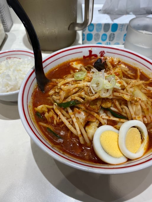 北極ラーメン野菜シャキシャキ 8辛