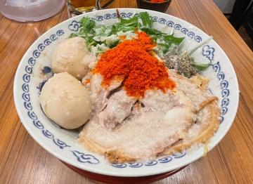 4月限定にぼしまぜそば カプサイシンパウダー適量
