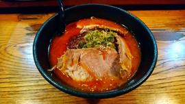 辛味噌ラーメン(辛味増量、チャーシュー2枚)