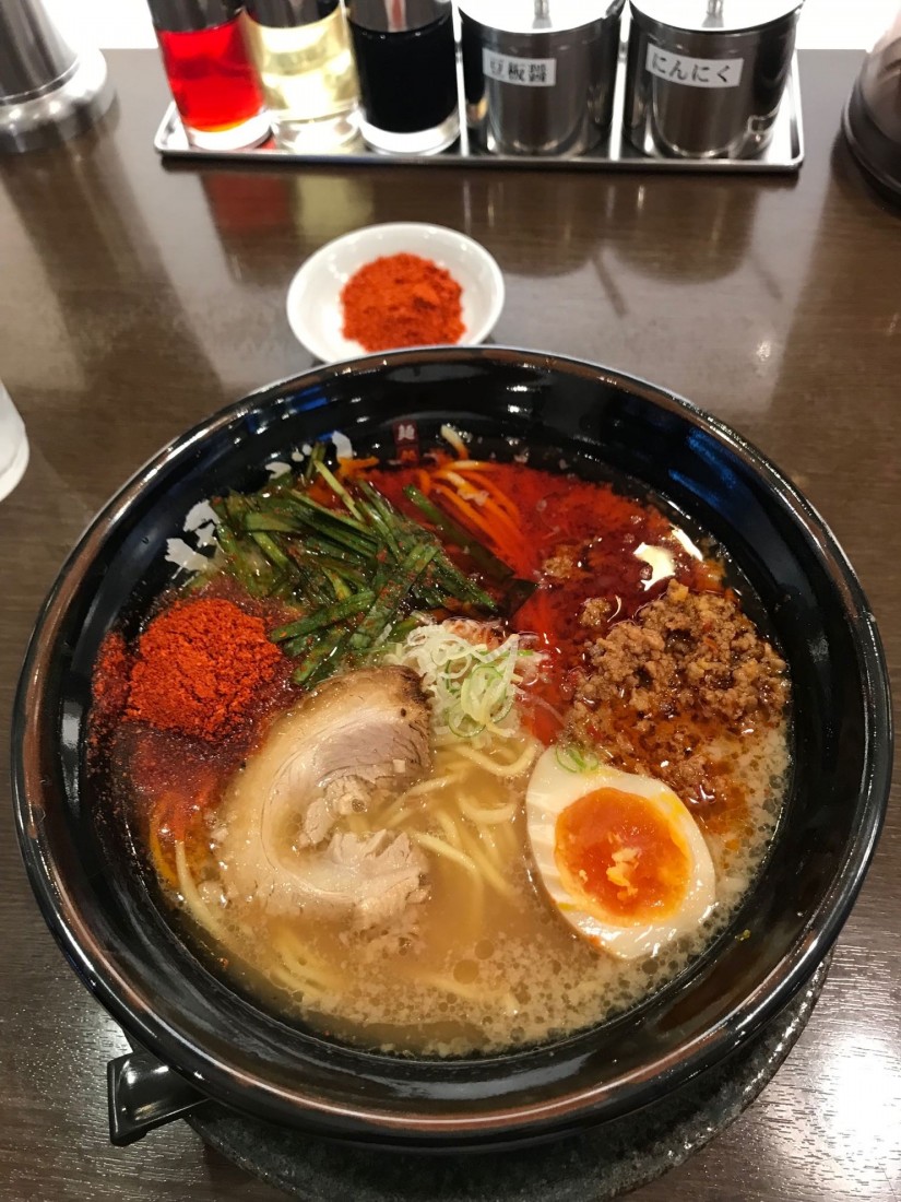 辛田ぶしラーメン 超激辛
