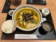 高菜漬物と白身魚の煮込み(大辣)