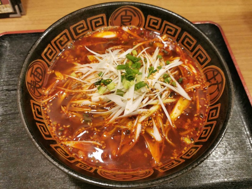 醤油担々麺 激辛