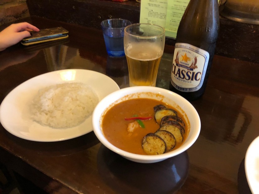 なすチキンカレー