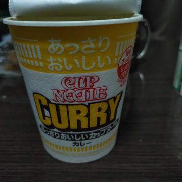あっさりおいしいカップヌードルカレー