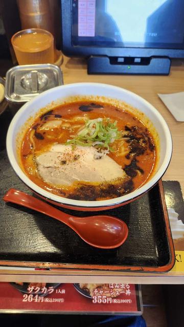 シビカラ味噌麺 辛さ 鬼増し