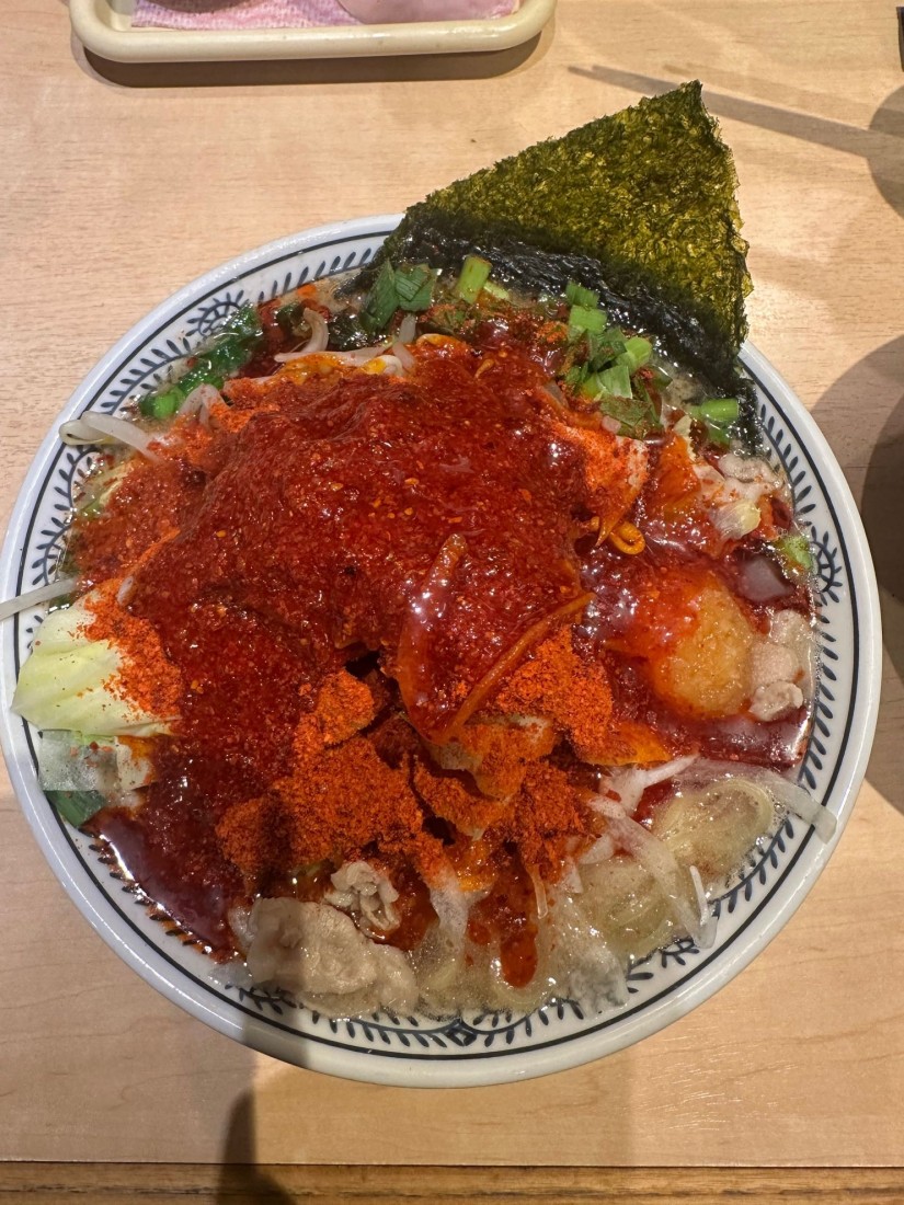 辛肉そば 10辛