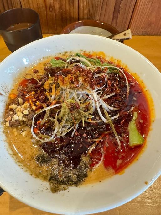 担々麺 辛さ5しびれ5