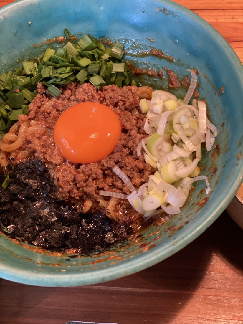 辛味旨辛まぜソバ 2辛