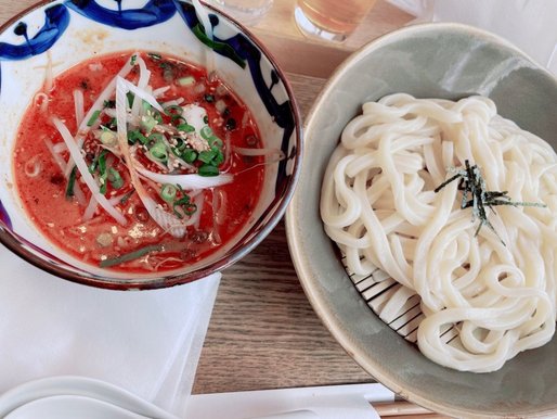担々つけうどん 3辛