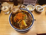 スパイスカレーらぁ麺 天獄