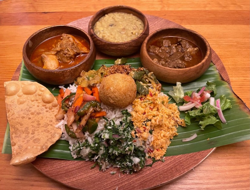 カレー3種類おもてなしプレート