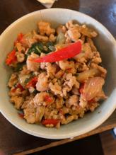 ガパオライス(ランチ・ミニ) 5辛/10辛