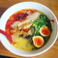 鶏白湯塩ラーメン 辛み