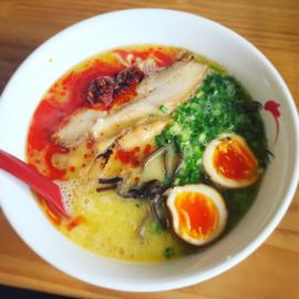 鶏白湯塩ラーメン 辛み