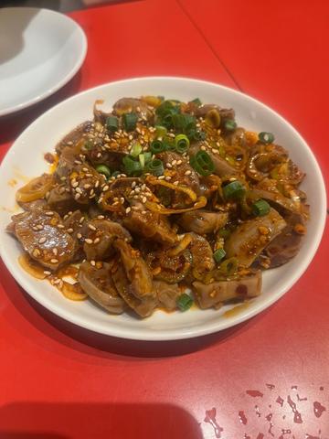 砂肝の食べるラー油