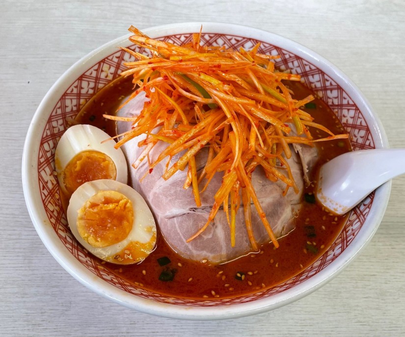 辛味噌ネギチャーシュー煮玉子トッピング L(大辛)