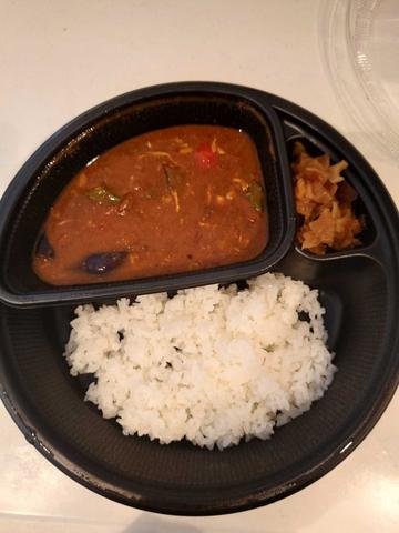 夏野菜とチキンのカレー 10辛 10辛