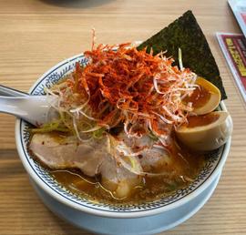辛ねぎ味噌ラーメン 辛味増しx2=4辛