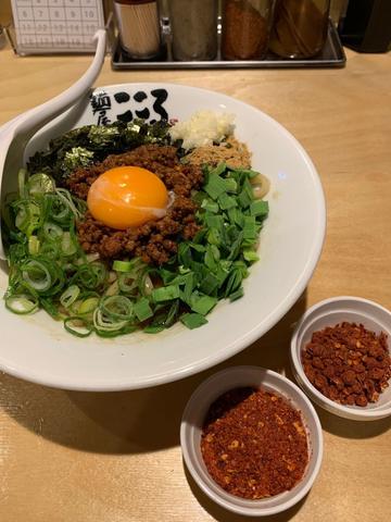 台湾まぜそば シビ辛・辛増し