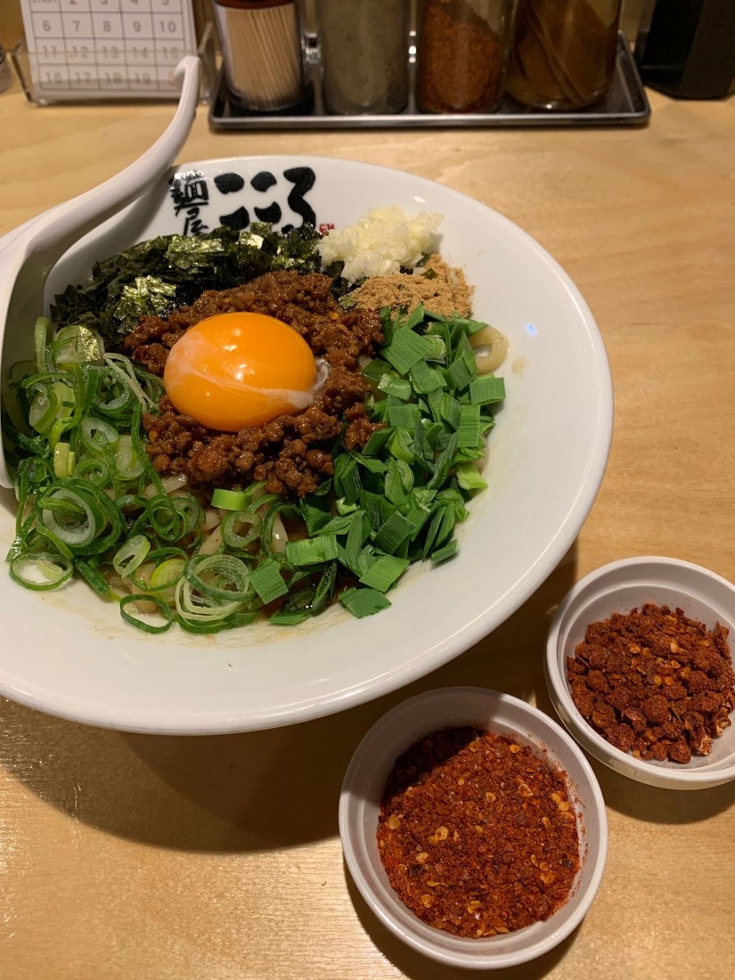 台湾まぜそば シビ辛・辛増し