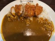 ポークカレー ささみカツトッピング  5辛