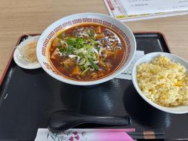 麻婆豆腐麺セット