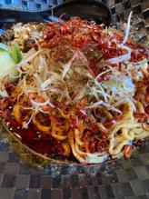 汁無し坦々麺 超激辛