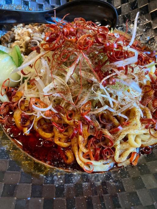 汁無し坦々麺 超激辛
