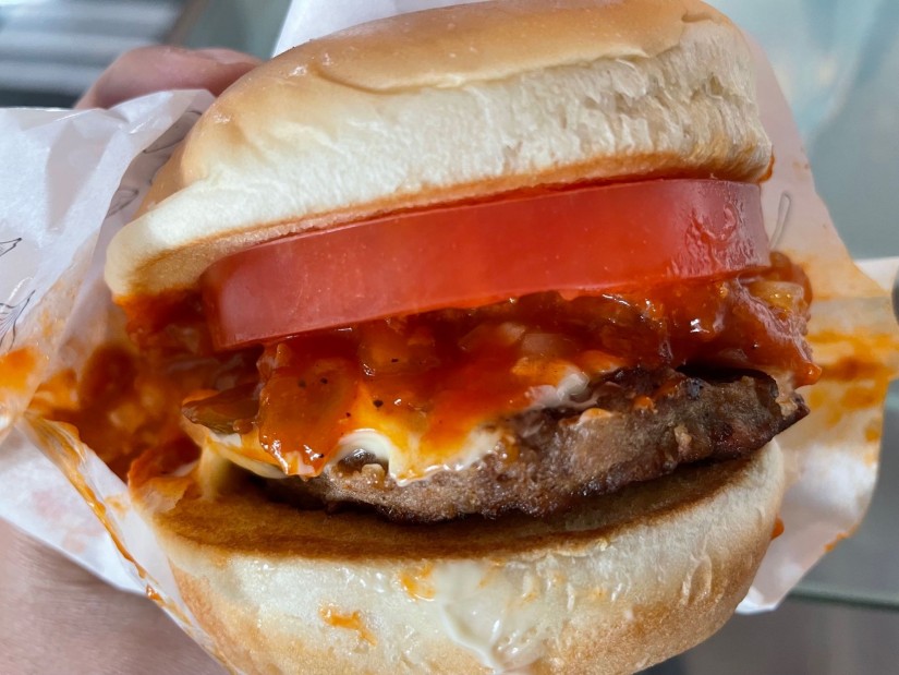 スパイシーモスバーガー