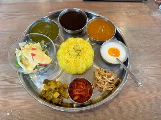 カレープレートCランチ 激辛