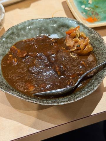 〆のカレー